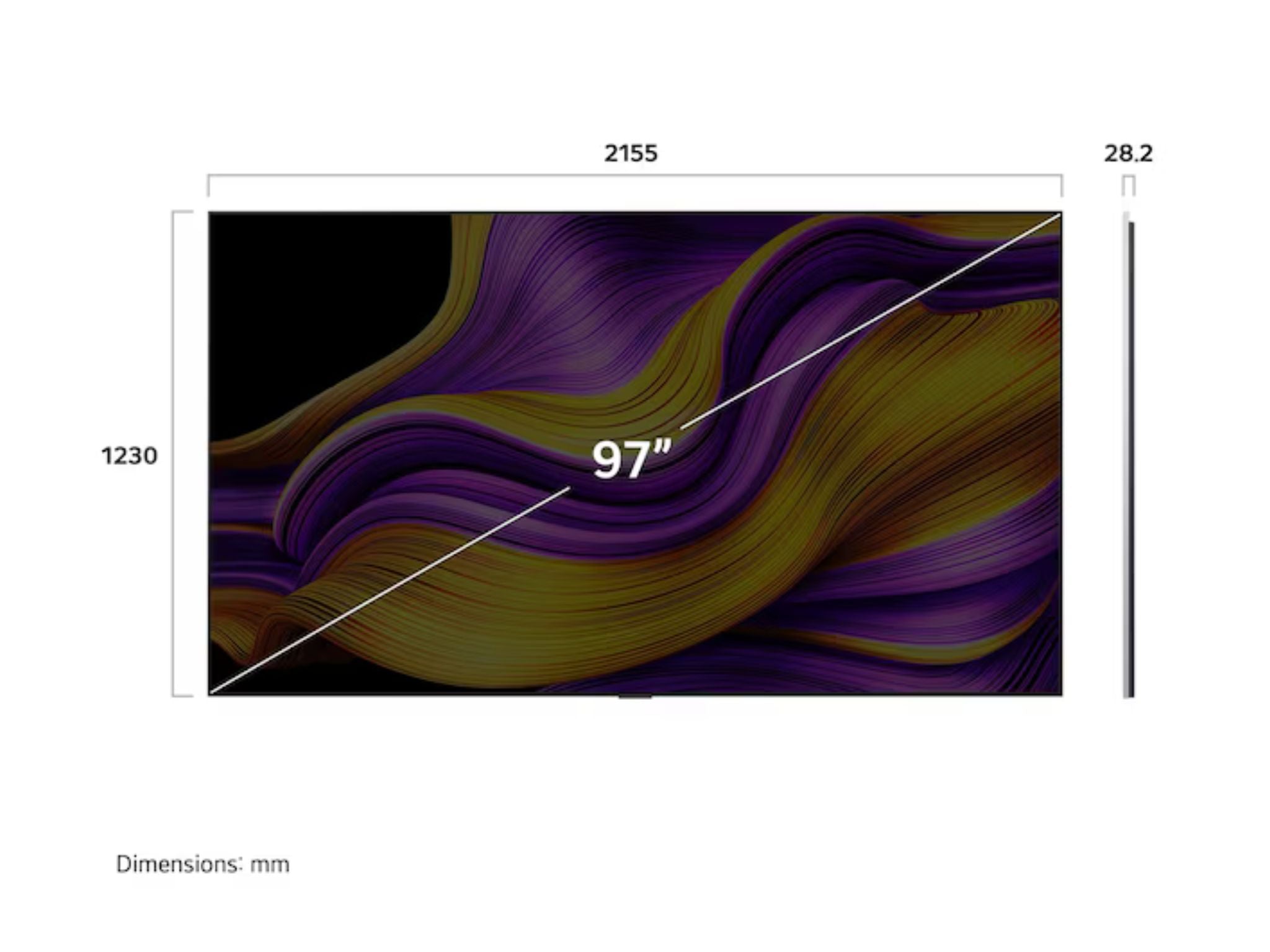 LG OLED 97G54 97''┃Kalibrace a kontrola panelu v ceně. Dodávka a montáž u zákazníka